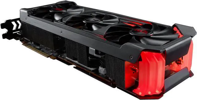 Alt view image 6 of 20 - PowerColor Red Devil Limited Edition AMD Radeon RX 6800 XT Gaming Graphics Card with 16GB GDDR6 Memory, Powered by AMD RDNA 2, Raytracing, PCI Express 4.0, HDMI 2.1, AMD Infinity Cache