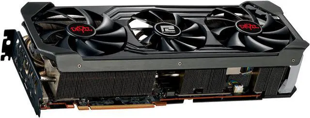 Alt view image 3 of 20 - PowerColor Red Devil Limited Edition AMD Radeon RX 6800 XT Gaming Graphics Card with 16GB GDDR6 Memory, Powered by AMD RDNA 2, Raytracing, PCI Express 4.0, HDMI 2.1, AMD Infinity Cache