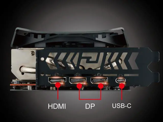 Alt view image 11 of 20 - PowerColor Red Devil Limited Edition AMD Radeon RX 6800 XT Gaming Graphics Card with 16GB GDDR6 Memory, Powered by AMD RDNA 2, Raytracing, PCI Express 4.0, HDMI 2.1, AMD Infinity Cache