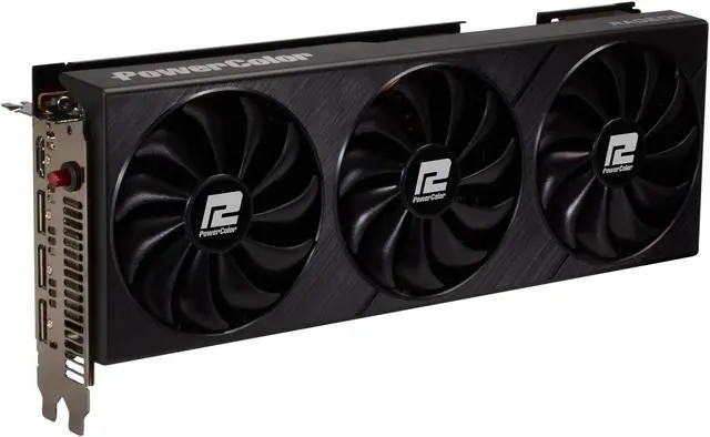 Alt view image 4 of 7 - PowerColor Fighter AMD Radeon RX 6800 Gaming Graphics card with 16GB GDDR6 Memory, Powered by AMD RDNA 2, Raytracing, PCI Express 4.0, HDMI 2.1, AMD Infinity Cache