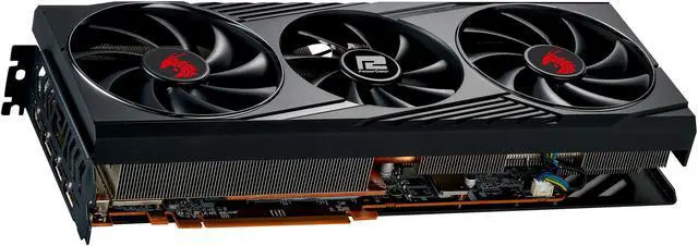 Alt view image 5 of 5 - PowerColor Red Dragon AMD Radeon RX 6800 Gaming Graphics card with 16GB GDDR6 Memory, Powered by AMD RDNA 2, Raytracing, PCI Express 4.0, HDMI 2.1, AMD Infinity Cache