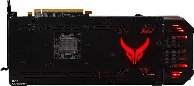 Alt view image 5 of 10 - PowerColor Red Devil AMD Radeon RX 6900 XT Gaming Graphics Card with 16GB GDDR6 Memory, Powered by AMD RDNA 2, Raytracing, PCI Express 4.0, HDMI 2.1, AMD Infinity Cache, AXRX 6900XT 16GBD6-3DHE/OC