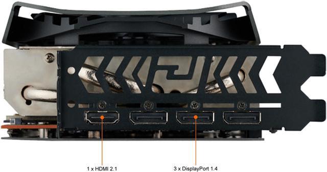 Alt view image 5 of 9 - PowerColor Red Devil AMD Radeon RX 6800 XT Gaming Graphics Card with 16GB GDDR6 Memory, Powered by AMD RDNA 2, HDMI 2.1 (AXRX 6800XT 16GBD6-3DHE/OC)