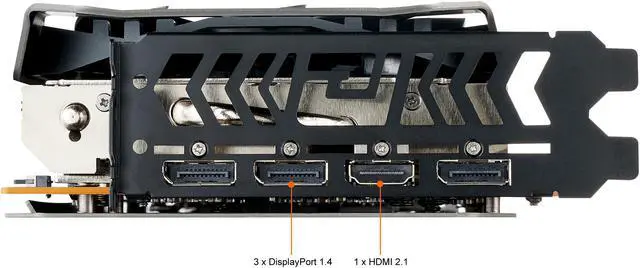 Alt view image 4 of 7 - PowerColor Red Devil AMD Radeon RX 6700 XT Gaming Graphics Card with 12GB GDDR6 Memory, Powered by AMD RDNA 2, HDMI 2.1 (AXRX 6700XT 12GBD6-3DHE/OC)
