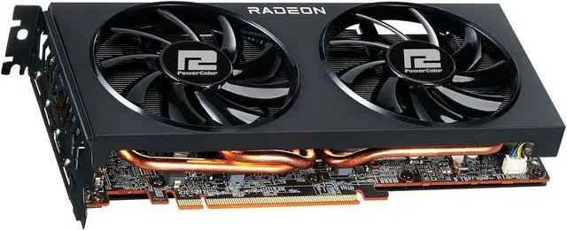 Alt view image 7 of 7 - PowerColor Fighter AMD Radeon RX 6700 XT Gaming Graphics Card with 12GB GDDR6 Memory, Powered by AMD RDNA 2, HDMI 2.1 (AXRX 6700XT 12GBD6-3DH)