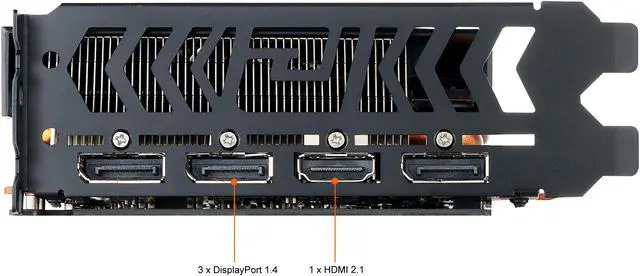Alt view image 5 of 7 - PowerColor Fighter AMD Radeon RX 6700 XT Gaming Graphics Card with 12GB GDDR6 Memory, Powered by AMD RDNA 2, HDMI 2.1 (AXRX 6700XT 12GBD6-3DH)