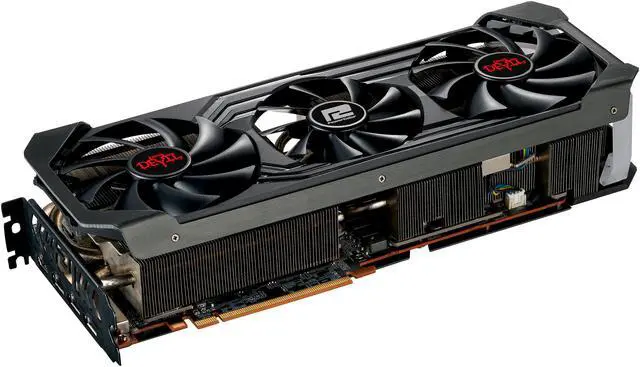 Alt view image 4 of 9 - PowerColor Red Devil AMD Radeon RX 6900 XT Ultimate Gaming Graphics Card with 16GB GDDR6 Memory, Powered by AMD RDNA 2, HDMI 2.1 (AXRX 6900XTU 16GBD6-3DHE/OC)