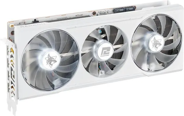Alt view image 3 of 7 - PowerColor Hellhound Radeon RX 6700 XT 12GB GDDR6 PCI Express 4.0 ATX Video Card AXRX 6700XT 12GBD6-3DHLV2