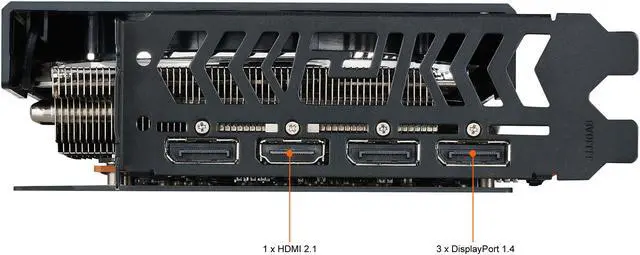 Alt view image 5 of 6 - PowerColor Hellhound Radeon RX 6600 XT 8GB GDDR6 PCI Express 4.0 ATX Graphics Card 6600XT 8GBD6-3DHL/OC