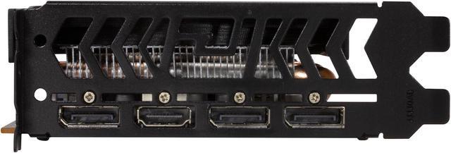 Alt view image 6 of 8 - PowerColor Fighter Radeon RX 6600 8GB GDDR6 PCI Express 4.0 ATX Graphics Card AXRX 6600 8GBD6-3DH