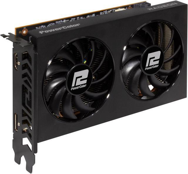 Alt view image 4 of 8 - PowerColor Fighter Radeon RX 6500 XT 4GB GDDR6 PCI Express 4.0 ATX Graphics Card AXRX 6500XT 4GBD6-DH/OC