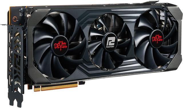Alt view image 4 of 7 - PowerColor RED DEVIL Radeon RX 6750 XT 12GB GDDR6 PCI Express 4.0 ATX Graphics Card AXRX 6750XT 12GBD6-3DHE/OC