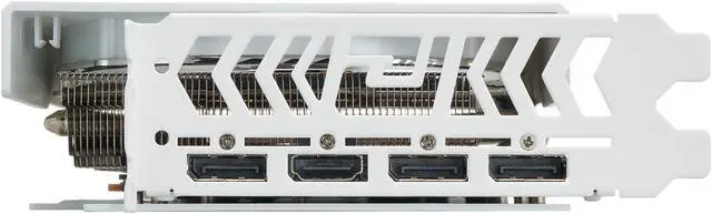 Alt view image 5 of 7 - PowerColor Hellhound Spectral White Radeon RX 6650 XT 8GB GDDR6 PCI Express 4.0 ATX Graphics Card AXRX 6650XT 8GBD6-3DHLV2/OC