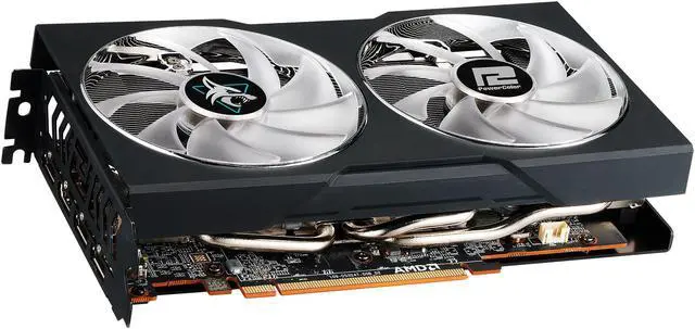 Alt view image 4 of 7 - PowerColor Hellhound Radeon RX 6650 XT 8GB GDDR6 PCI Express 4.0 ATX Graphics Card AXRX 6650XT 8GBD6-3DHL/OC