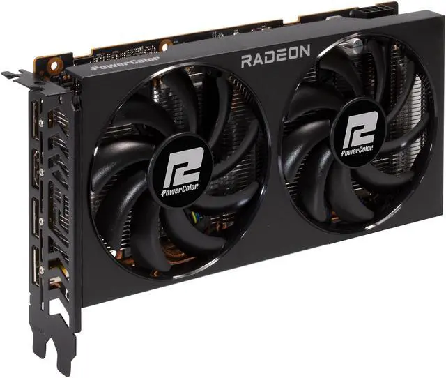 Alt view image 4 of 8 - PowerColor Fighter Radeon RX 6650 XT 8GB GDDR6 PCI Express 4.0 ATX Graphics Card AXRX 6650XT 8GBD6-3DH