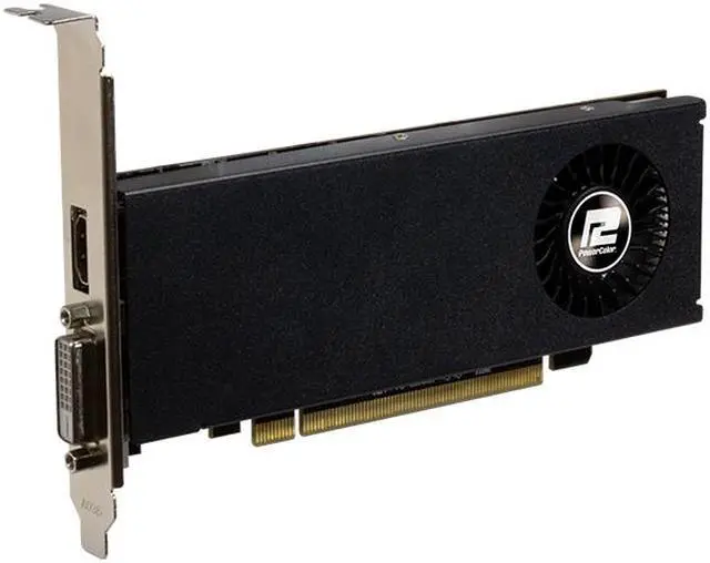 Alt view image 2 of 3 - PowerColor Red Dragon Radeon RX 550 4GB GDDR5 PCI Express 3.0 x8 ATX Graphics Card AXRX 550 4GBD5-HLE