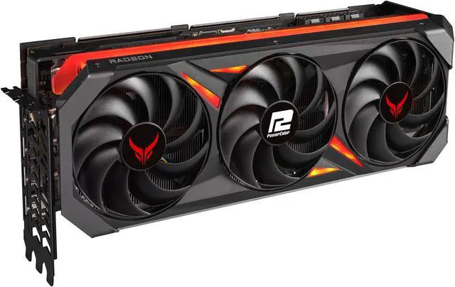 Alt view image 3 of 9 - PowerColor RED DEVIL Radeon RX 7900 XTX 24GB GDDR6 PCI Express 4.0 ATX Graphics Card RX7900XTX 24G-E/OC/LIMITED