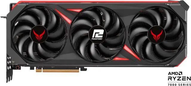 Alt view image 2 of 9 - PowerColor RED DEVIL Radeon RX 7900 XTX 24GB GDDR6 PCI Express 4.0 ATX Graphics Card RX7900XTX 24G-E/OC/LIMITED
