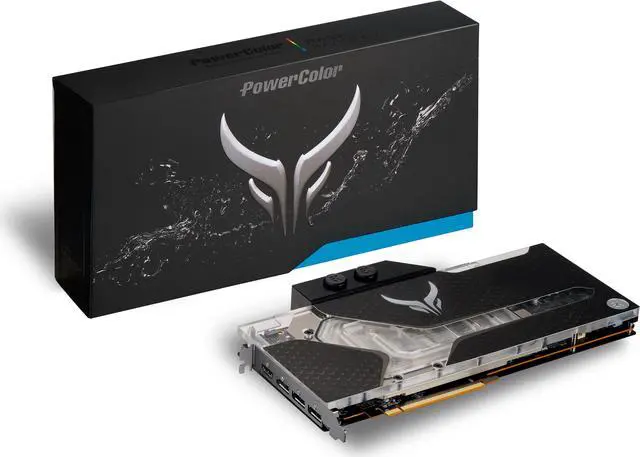 Alt view image 7 of 7 - PowerColor Liquid Devil Radeon RX 7900 XTX 24GB GDDR6 PCI Express 4.0 ATX Graphics Card RX7900XTX 24G-W/OC