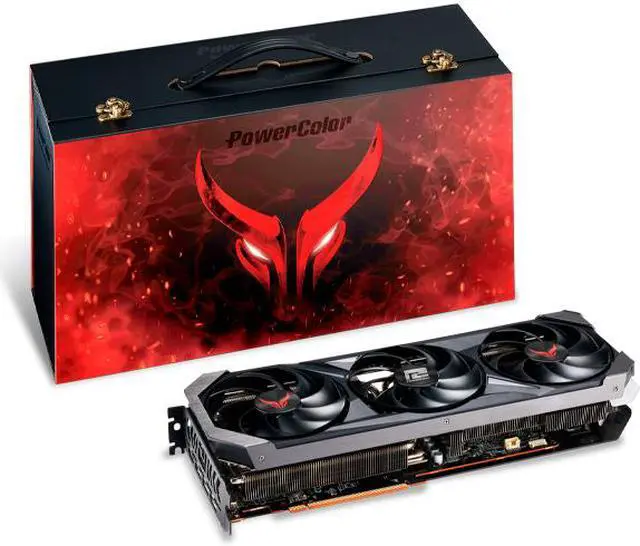 Alt view image 9 of 10 - PowerColor RED DEVIL Radeon RX 7800 XT Limited Edition Video Card RX7800XT 16G-E/OC/LIMITED