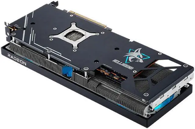 Alt view image 6 of 8 - PowerColor Hellhound Radeon RX 7700 XT 12GB GDDR6 PCI Express 4.0 x16 ATX Video Card RX7700XT 12G-L/OC