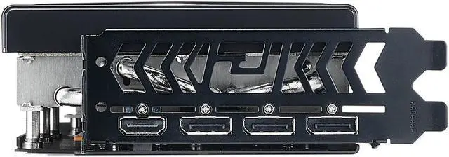 Alt view image 8 of 8 - PowerColor Hellhound Radeon RX 7700 XT 12GB GDDR6 PCI Express 4.0 x16 ATX Video Card RX7700XT 12G-L/OC