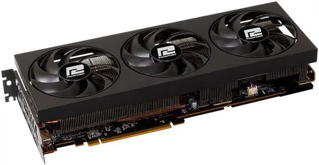 Alt view image 3 of 7 - PowerColor Fighter Radeon RX 7700 XT 12GB GDDR6 PCI Express 4.0 x16 ATX Graphics Card RX7700XT 12G-F/OC