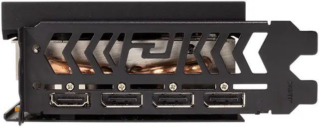 Alt view image 5 of 7 - PowerColor Fighter Radeon RX 7700 XT 12GB GDDR6 PCI Express 4.0 x16 ATX Graphics Card RX7700XT 12G-F/OC