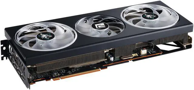 Alt view image 4 of 7 - PowerColor Hellhound Radeon RX 7900 GRE 16GB GDDR6 PCI Express 4.0 ATX Graphics Card RX7900GRE 16G-L/OC