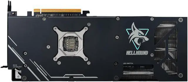 Alt view image 5 of 7 - PowerColor Hellhound Radeon RX 7900 GRE 16GB GDDR6 PCI Express 4.0 ATX Graphics Card RX7900GRE 16G-L/OC