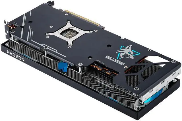 Alt view image 6 of 7 - PowerColor Hellhound Radeon RX 7900 GRE 16GB GDDR6 PCI Express 4.0 ATX Graphics Card RX7900GRE 16G-L/OC