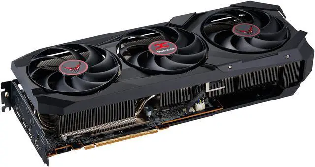 Alt view image 3 of 7 - PowerColor RED DEVIL Radeon RX 9070 XT 16GB 256-Bit GDDR6 PCI Express 5.0 Graphics Card RX9070XT 16G-E/OC