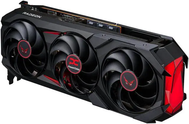 Alt view image 4 of 7 - PowerColor RED DEVIL Radeon RX 9070 XT 16GB 256-Bit GDDR6 PCI Express 5.0 Graphics Card RX9070XT 16G-E/OC