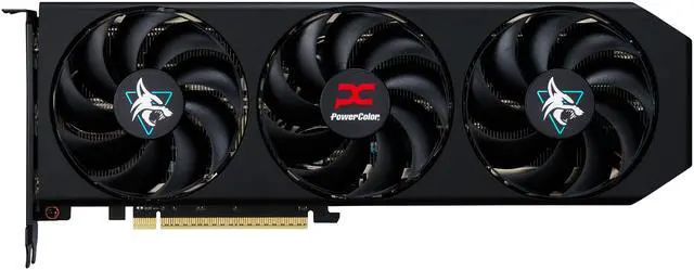 Main image of PowerColor Hellhound Radeon RX 9060 XT 16GB GDDR6 PCI Express 5.0 x16 ATX Video Card RX9060XT 16G-L/OC