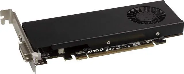 Alt view image 3 of 4 - PowerColor Radeon 550 2GB DDR5 PCI Express 3.0 x8 Low Profile(with ATX bracket) Video Card AXRX 550 2GBD5-HLEV2