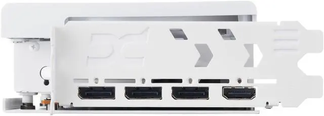 Alt view image 5 of 6 - PowerColor Hellhound Radeon RX 9070 XT 16GB GDDR6 PCI Express 5.0 x16 Graphics CARD Hellhound Spectral White AMD Radeon RX 9070 XT 16GB GDDR6