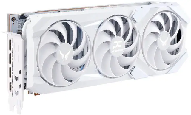 Alt view image 2 of 10 - PowerColor RED DEVIL Radeon RX 9070 XT 16GB GDDR6 PCI Express 5.0 x16 Graphics Card RX9070XT 16G-E/OC/WHITE
