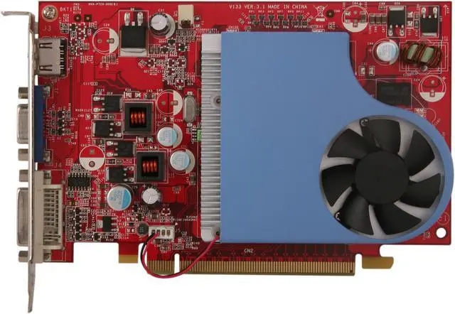 Alt view image 3 of 5 - NVIDIA 1GB DDR2 PCI Express 2.0 x16 Graphics Card GT120-PCIE1024-2-PB-R