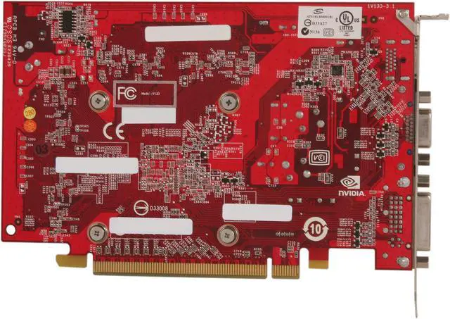 Alt view image 4 of 5 - NVIDIA 1GB DDR2 PCI Express 2.0 x16 Graphics Card GT120-PCIE1024-2-PB-R