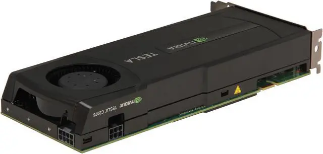 Alt view image 5 of 6 - NVIDIA TESLA Tesla C2075 900-21030-0020-100 6GB 384-bit GDDR5 PCI Express 2.0 x16 Graphics Card