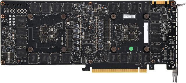 Alt view image 4 of 6 - NVIDIA Tesla K80 2 x Kepler GK210 900-22080-0000-000 24GB (12GB per GPU) 384-bit GDDR5 PCI Express 3.0 x16 Graphics Card