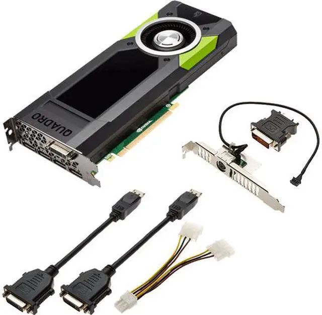 Alt view image 2 of 4 - PNY Quadro M5000 VCQM5000-PB 8GB 256-bit GDDR5 PCI Express 3.0 x16 Full Height Graphics Card