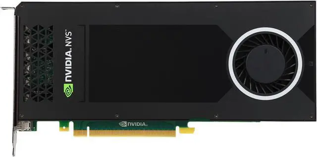 Alt view image 4 of 6 - PNY NVS 810 VCNVS810DP-PB 4GB 128-bit DDR3 PCI Express 3.0 x16 ATX Graphics Card