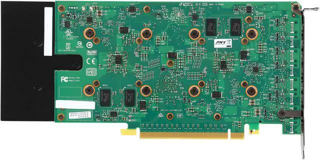 Alt view image 5 of 6 - PNY NVS 810 VCNVS810DP-PB 4GB 128-bit DDR3 PCI Express 3.0 x16 ATX Graphics Card