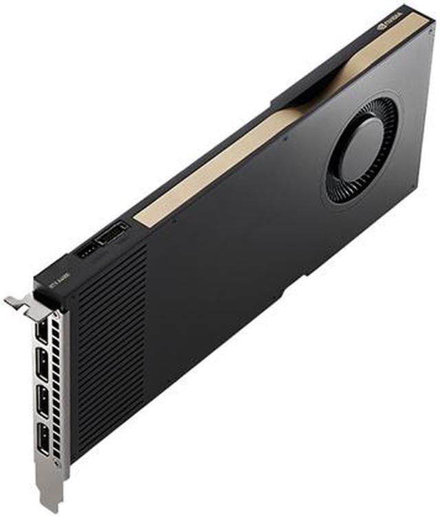 Alt view image 5 of 8 - PNY RTX A4000 VCNRTXA4000-PB 16GB 256-bit GDDR6 PCI Express 4.0 x16 Graphics Card