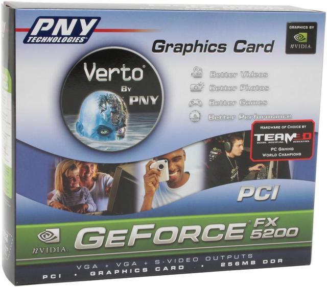 Alt view image 5 of 5 - PNY GeForce FX 5200 256MB DDR PCI Graphics Card VCGFX522PPB