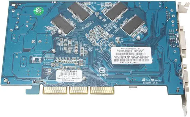 Alt view image 3 of 6 - PNY GeForce 6600 256MB DDR AGP 4X/8X Graphics Card VCG66256APB