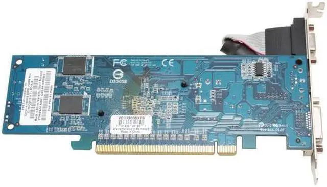Alt view image 3 of 5 - PNY GeForce 7300GS 256MB GDDR2 PCI Express x16 Graphics Card VCG7300SXPB