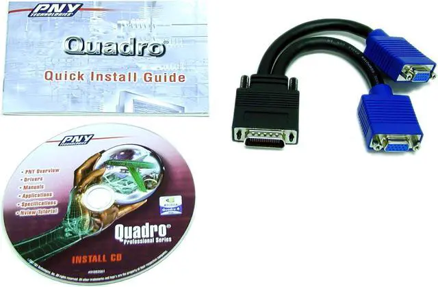 Alt view image 3 of 4 - PNY Quadro NVS 280 VCQ4280NVS-PB 64MB DDR AGP 4X/8X Graphics Card