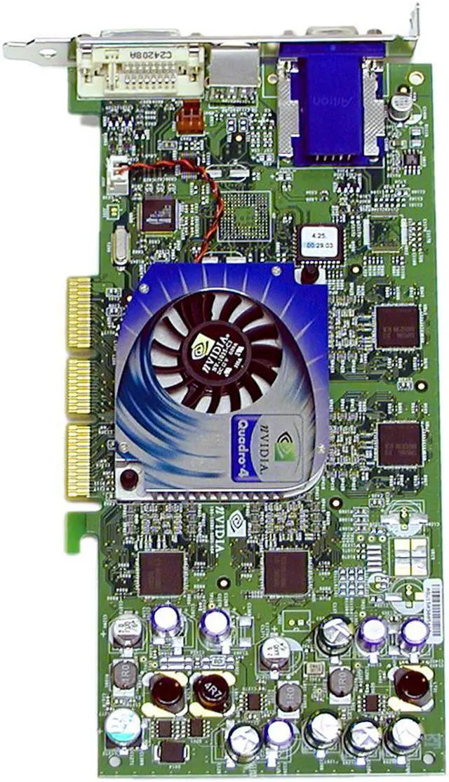 Main image of PNY Quadro4 750XGL VCQ4750XGL-PB 128MB 128-bit DDR Graphics Card